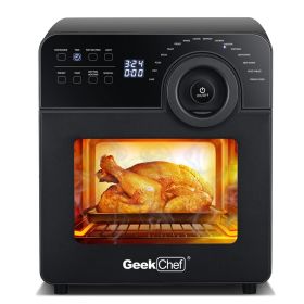 Air Fryer Oven Toaster 4 Slice Toaster Convection Airfryer Countertop Oven; Roast; Bake; Broil; Reheat; Fry Oil-Free; 4 Accessories & Recipes Inc
