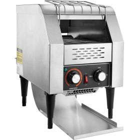 Commercial Conveyor Toaster, 150 Slices/Hour Conveyor Belt Toaster, Heavy Duty Stainless Steel Commercial Toaster Oven